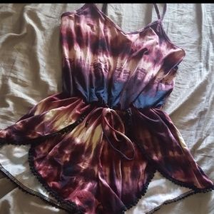 Tye dye romper